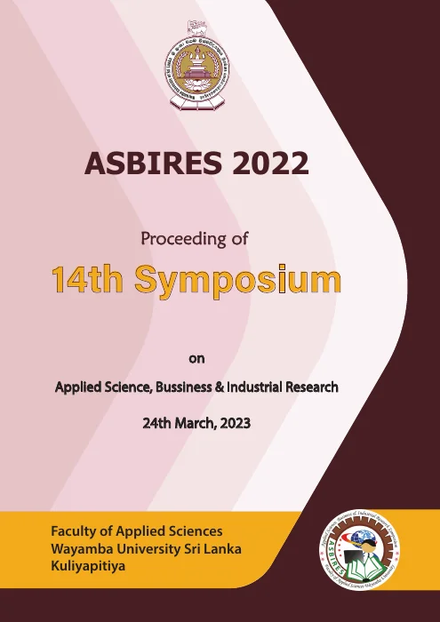 Cover of the ASBIRES 2022 proceedings