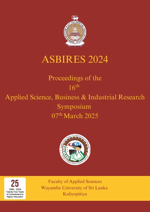 Cover of the ASBIRES 2024 proceedings