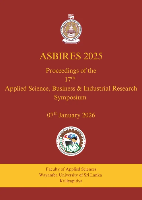 Cover of the ASBIRES 2025 proceedings